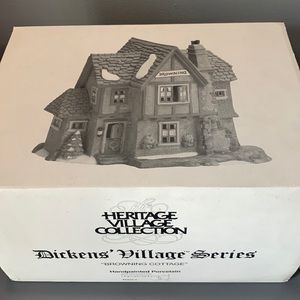 VTG 1994 Department 56 Browning Cottage Dickens Village Series 5824-6 Heritage